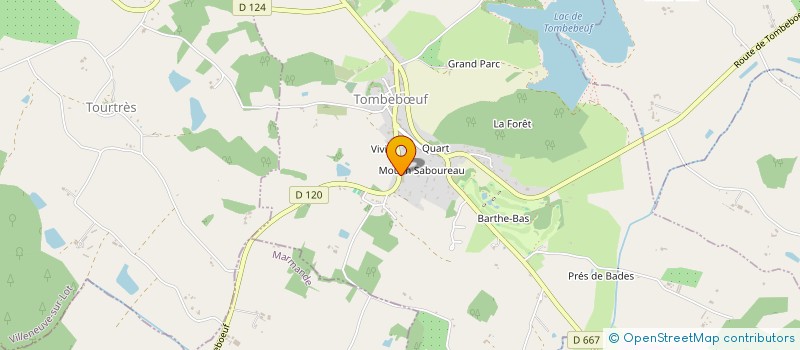 localisation de l'entreprise AGRIMECA  TOMBEBUF