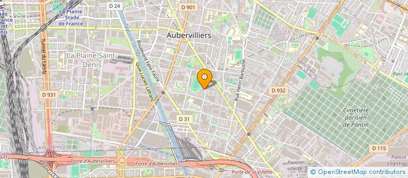 localisation de l'entreprise AGRIMEX à AUBERVILLIERS