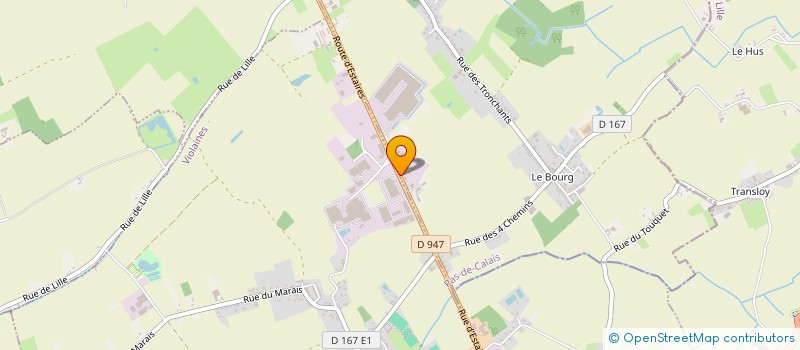 localisation de l'entreprise AGRIMIEUX COEUR D'EUROPE  LORGIES