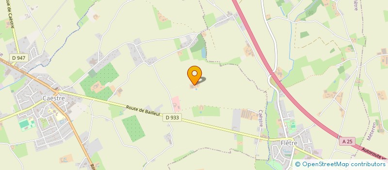 localisation de l'entreprise AGRIMMO  CAESTRE