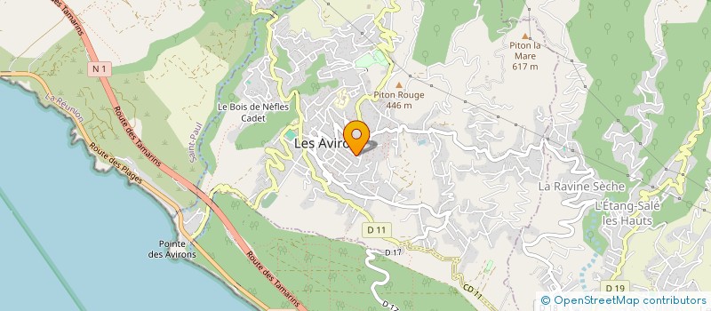 localisation de l'entreprise AGRINOV  LES AVIRONS