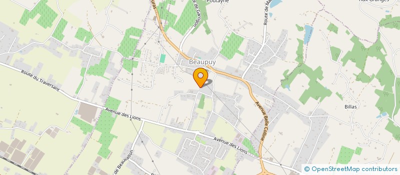 localisation de l'entreprise AGRINOVA  BEAUPUY