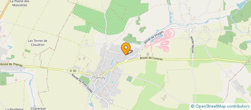 localisation de l'entreprise AGRINOVAN à LE CONTROIS-EN-SOLOGNE