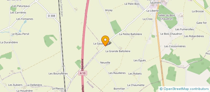 localisation de l'entreprise AGRION  SAINTE-MAURE-DE-TOURAINE