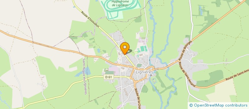localisation de l'entreprise AGRIP à LIGNIERES