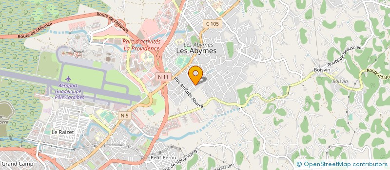 localisation de l'entreprise AGRIP -POSE à LES ABYMES