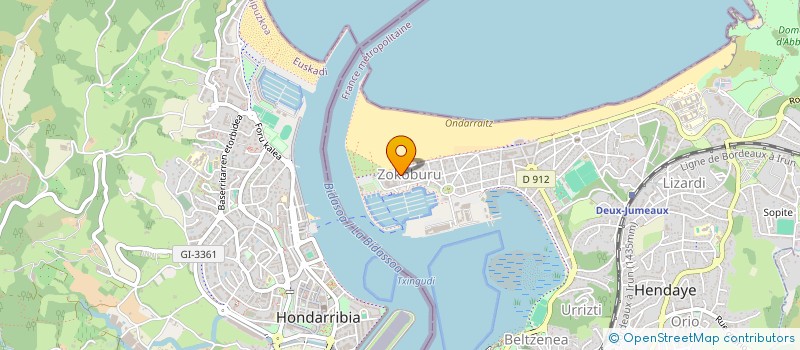 localisation de l'entreprise AGRIPEX à HENDAYE
