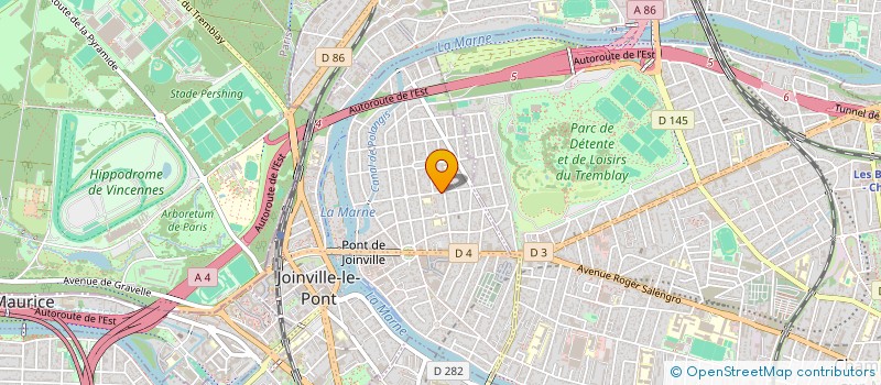 localisation de l'entreprise AGRIPOL  JOINVILLE-LE-PONT