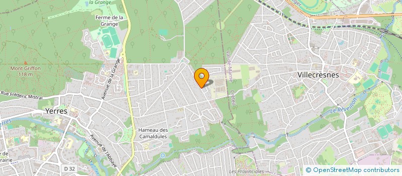 localisation de l'entreprise AGRIPPA  YERRES