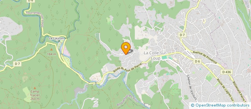 localisation de l'entreprise AGRIPPA  LA COLLE-SUR-LOUP