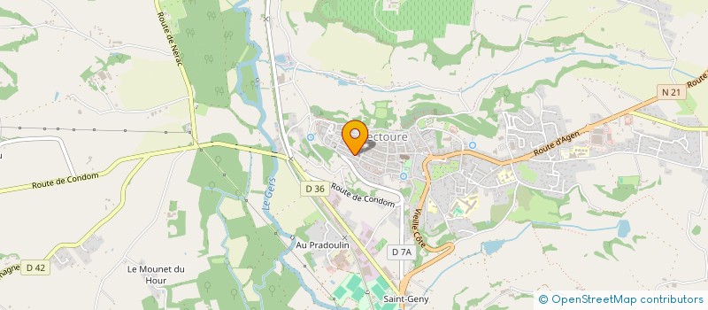 localisation de l'entreprise AGRIPPINE à LECTOURE