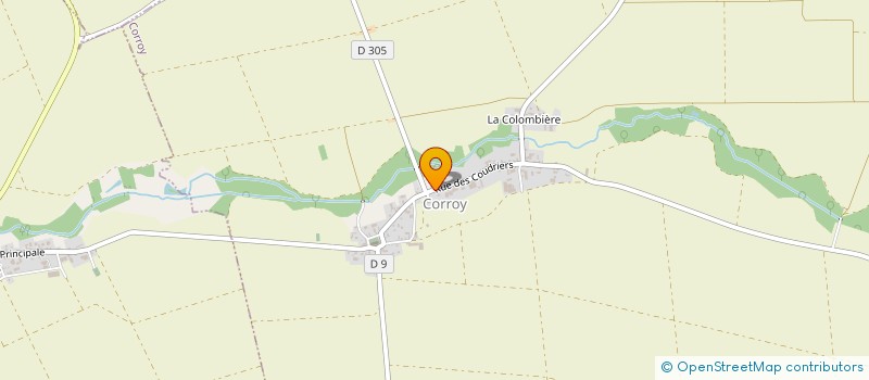 localisation de l'entreprise AGRIPREST à CORROY