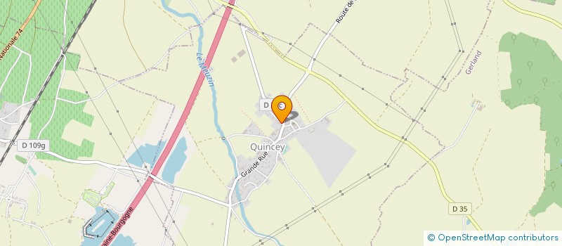 localisation de l'entreprise AGRIPRESTA  QUINCEY