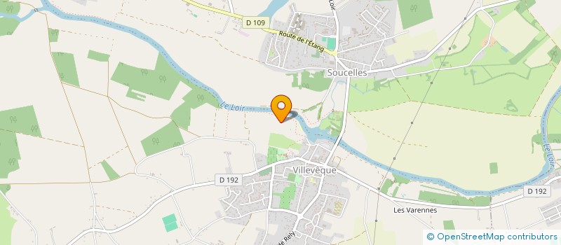 localisation de l'entreprise AGRIQUALITE  LOIRE-AUTHION