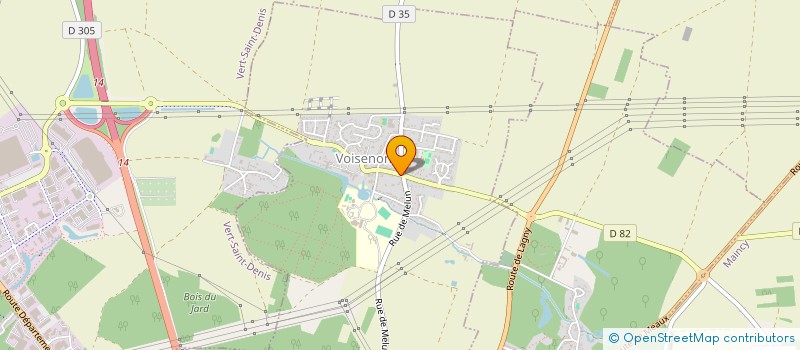 localisation de l'entreprise AGRIQUICK L'ESPRIT SERVICES  VOISENON