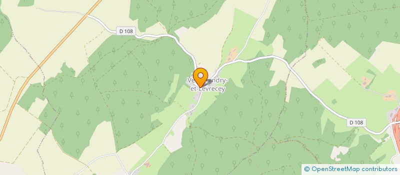 localisation de l'entreprise AGRIRAIS'ON  VELLEGUINDRY-ET-LEVRECEY