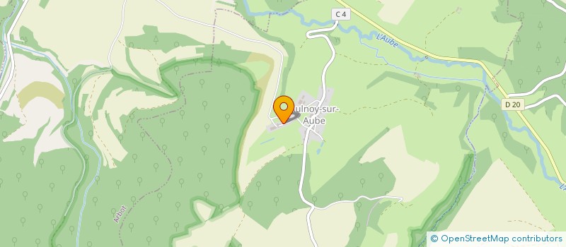 localisation de l'entreprise AGRIS BIO à AULNOY-SUR-AUBE