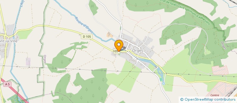 localisation de l'entreprise AGRISER à ORGES