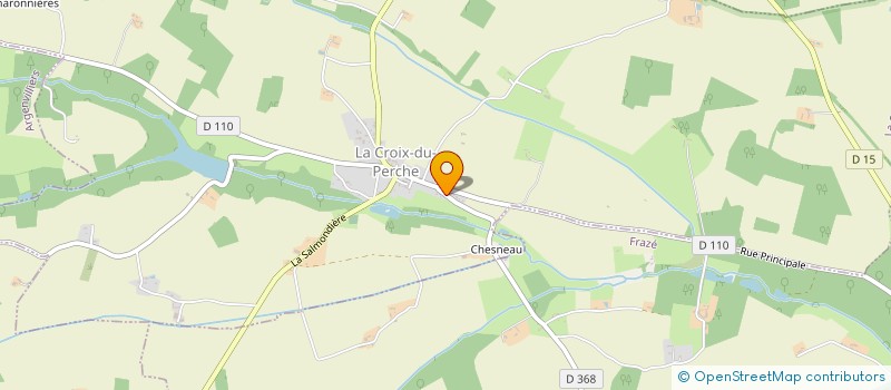 localisation de l'entreprise AGRISERVICE28 à LA CROIX-DU-PERCHE