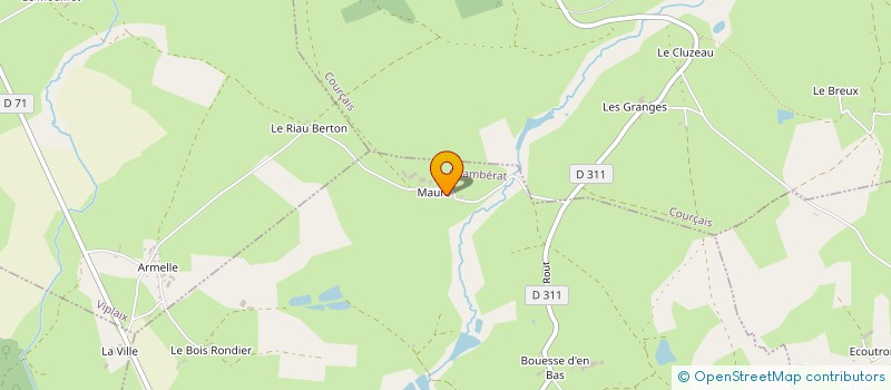 localisation de l'entreprise AGRISHOPPIECES  CHAMBERAT