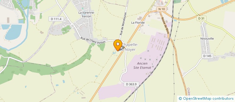 localisation de l'entreprise AGRISOLAIRE à LA CHAPELLE-DU-NOYER