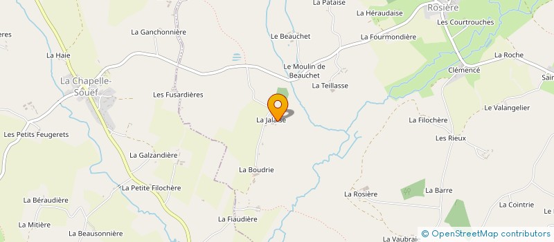 localisation de l'entreprise AGRISOLARIS SARL à SAINT-CYR-LA-ROSIERE