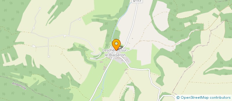 localisation de l'entreprise AGRISOLEIL à LESCHERES-SUR-LE-BLAISERON