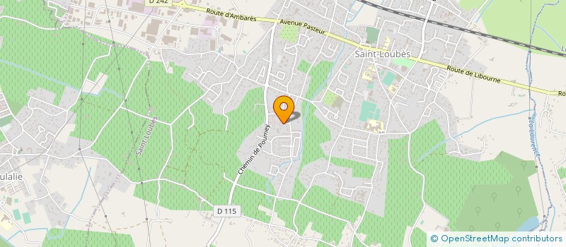 localisation de l'entreprise AGRITALENTS  SAINT-LOUBES