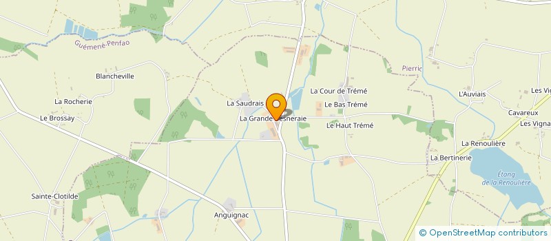 localisation de l'entreprise AGRITECH à CONQUEREUIL