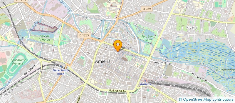 localisation de l'entreprise AGRITECH INNOV à AMIENS