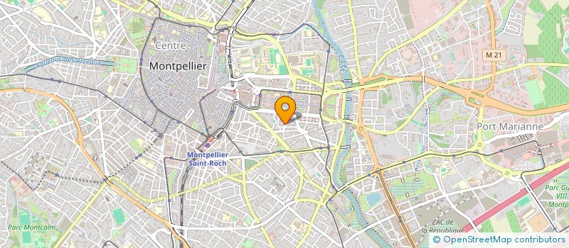 localisation de l'entreprise AGRITEMIS  MONTPELLIER