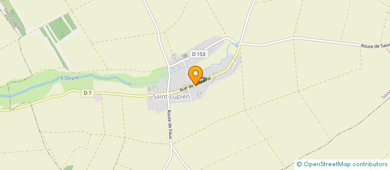 localisation de l'entreprise AGRITERRE  SAINT-LUPIEN