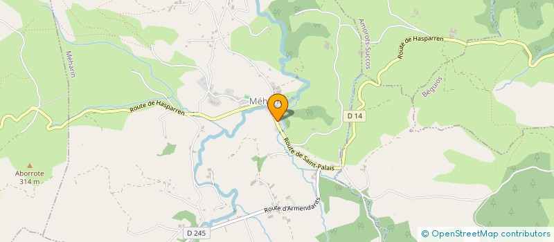 localisation de l'entreprise AGRITRANS 64  MEHARIN