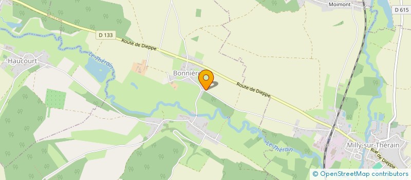 localisation de l'entreprise AGRITRAVEL60112  BONNIERES