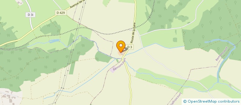 localisation de l'entreprise AGRIVAIR SARL  VALLEROY-LE-SEC