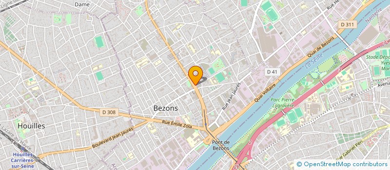 localisation de l'entreprise AGRIVALSEINE ENERGIE à BEZONS