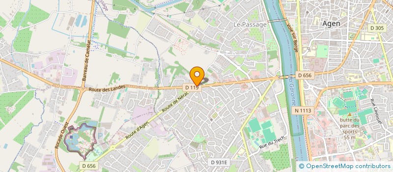 localisation de l'entreprise AGRIVERTE SOLUTIONS  LE PASSAGE