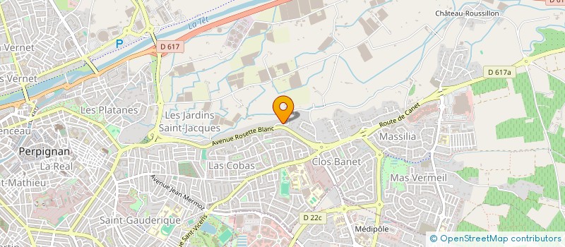 localisation de l'entreprise AGRIVIN SA à PERPIGNAN