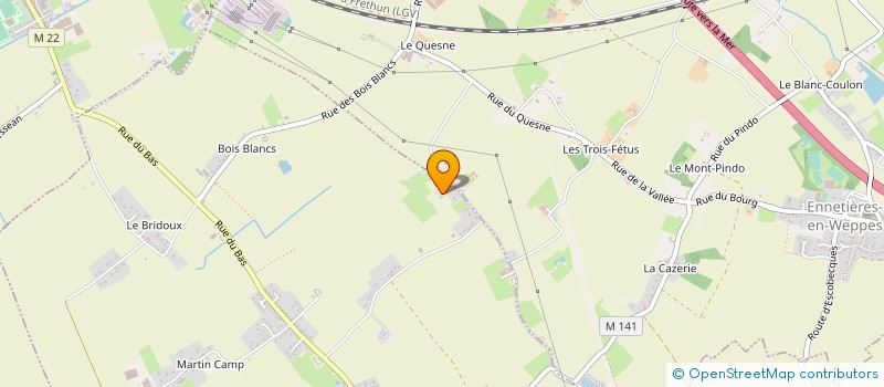 localisation de l'entreprise AGRIWEPPES  RADINGHEM-EN-WEPPES