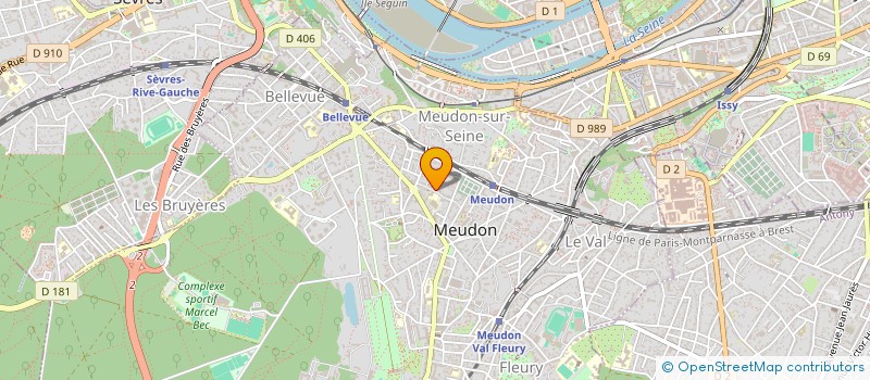 localisation de l'entreprise AGRIZIKI à MEUDON