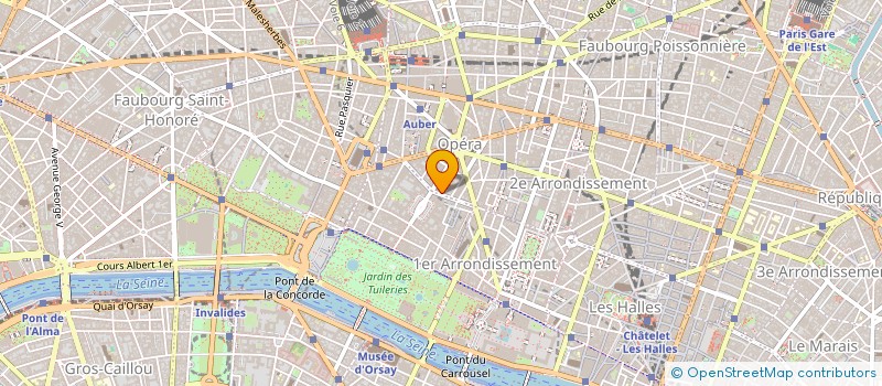 localisation de l'entreprise AGRL à PARIS