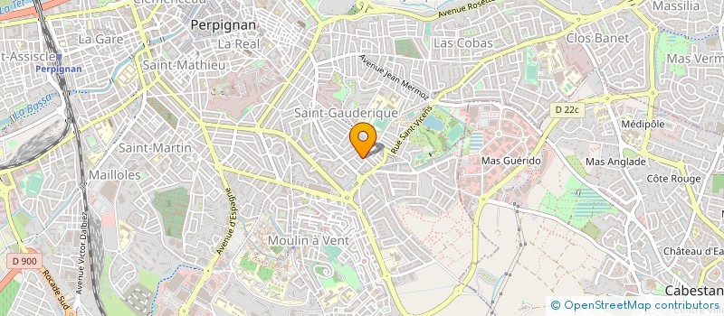 localisation de l'entreprise AGRO 20 SUD  PERPIGNAN