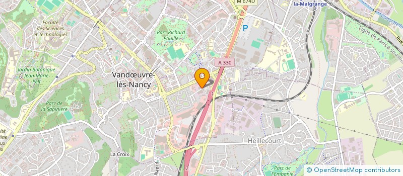 localisation de l'entreprise AGRO CAPITAL PARTNERS  VANDUVRE-LES-NANCY