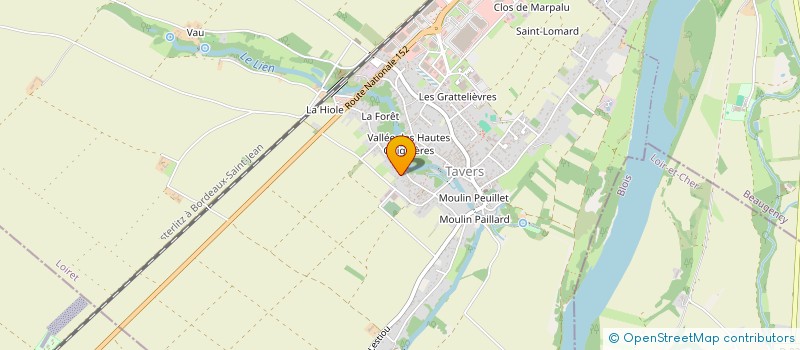 localisation de l'entreprise AGRO CENTRE à TAVERS