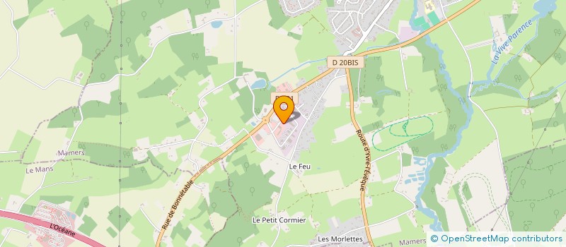 localisation de l'entreprise AGRO CONCEPT'EMBAL - BARBOTINA à SAVIGNE L'EVEQUE