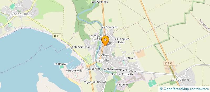 localisation de l'entreprise AGRO-CONSEIL-DEVELOPPEMENT à DIENVILLE