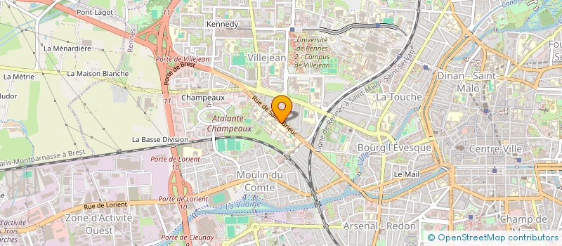 localisation de l'entreprise AGRO CONSEIL JUNIOR ETUDES à RENNES