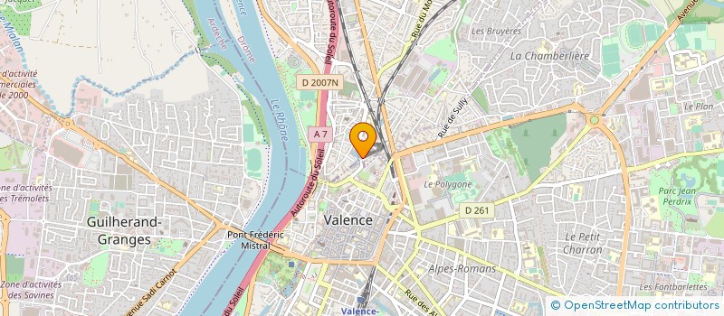 localisation de l'entreprise AGRO-ECOLOGIE ET DEVELOPPEMENT EN AFRIQUE (AEDA) à BOURG-LES-VALENCE