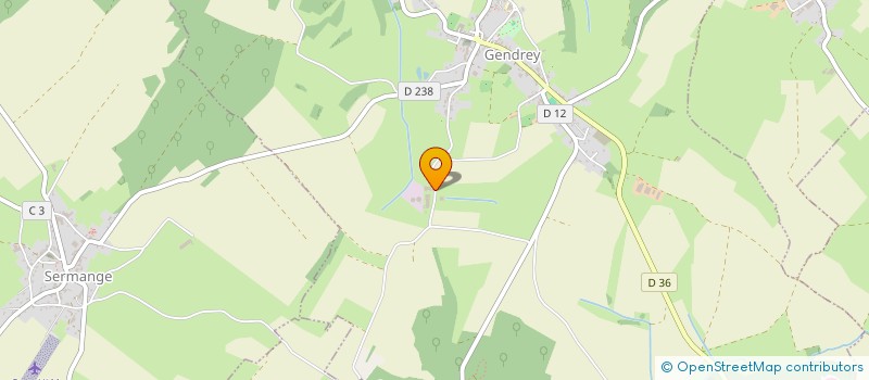 localisation de l'entreprise AGRO ENERGIE DES COLLINES à GENDREY