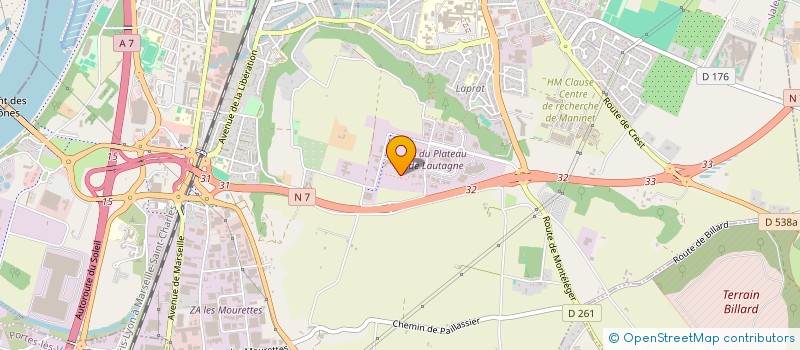 localisation de l'entreprise AGRO - EXPERTS  VALENCE